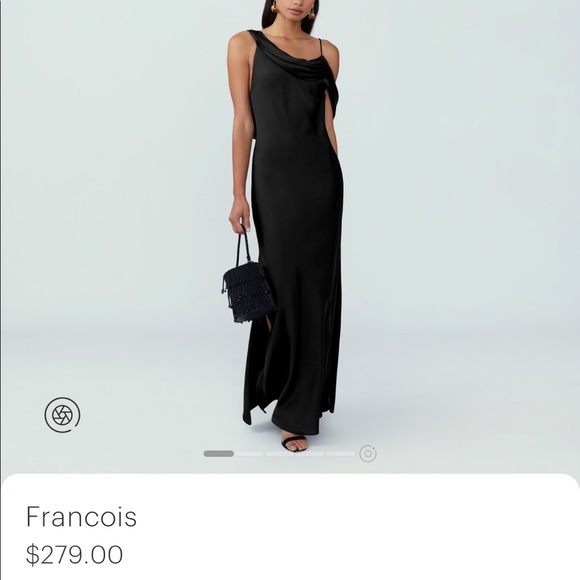 Fame Partners Francois Drape Gown - Picture 4 of 14